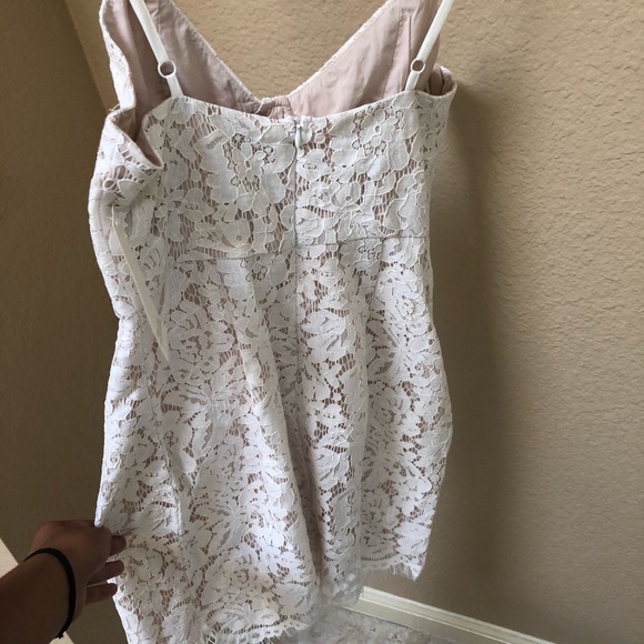 White Lace Dress - Picture 5 of 5
